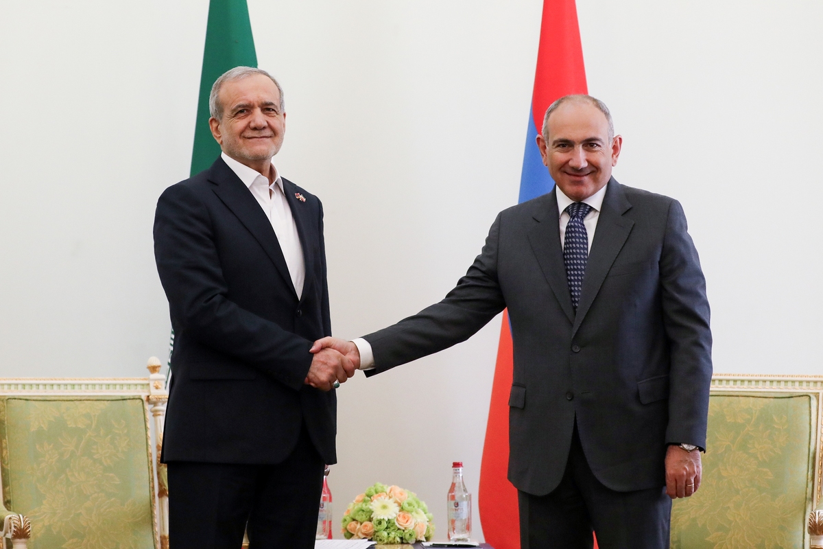 نشست خبری رئیس جمهور ایران و نخست وزیر ارمنستان برگزار شد (۲۸ مرداد ۱۴۰۴)