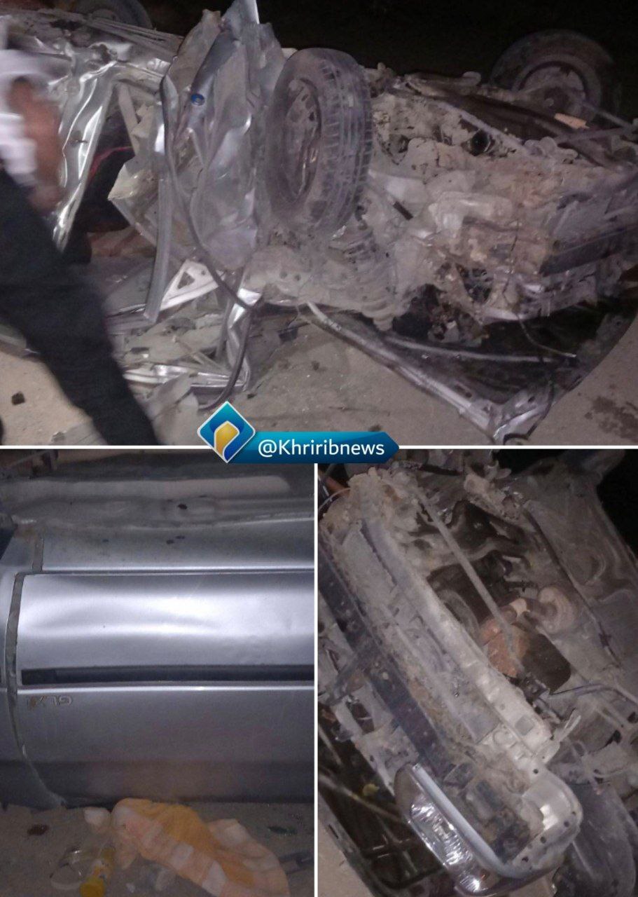 ۸ مصدوم بر اثر تصادف دو دستگاه خودروی پراید در بخش رضویه مشهد + عکس (۳۰ مرداد ۱۴۰۴)