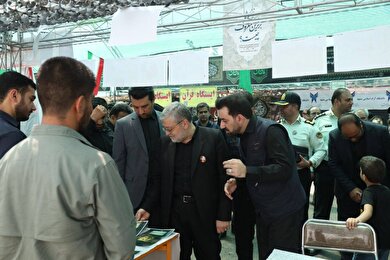 گزارش تصویری | بازدید شهردار مشهدمقدس از ایستگاه استقبال از زائران پیاده منطقه ۱۲