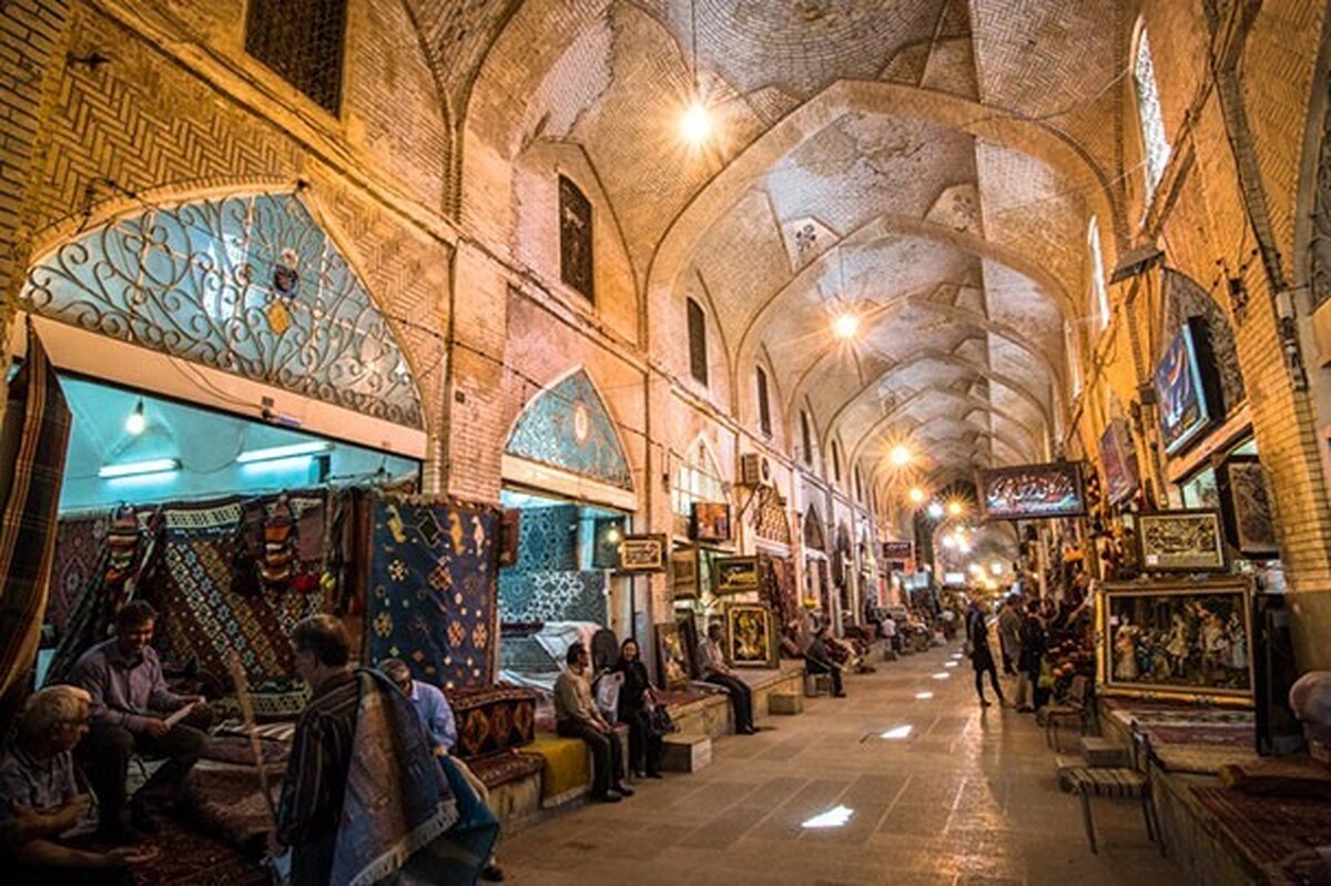 اتمام بخش‌هایی از مرمت بازار وکیل شیراز (۴ مرداد ۱۴۰۴)