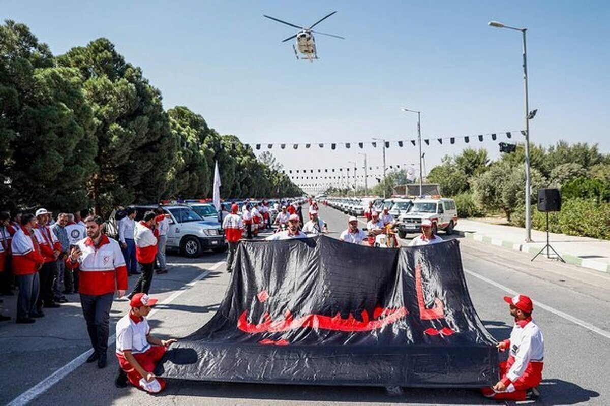 مشاوره رایگان هلال احمر به زائران اربعین بدون هزینه رومینگ