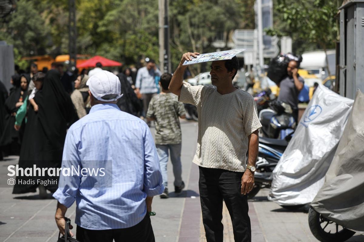 هشدار سطح نارنجی هواشناسی برای تشدید گرما در خراسان رضوی و ۳۰ استان دیگر