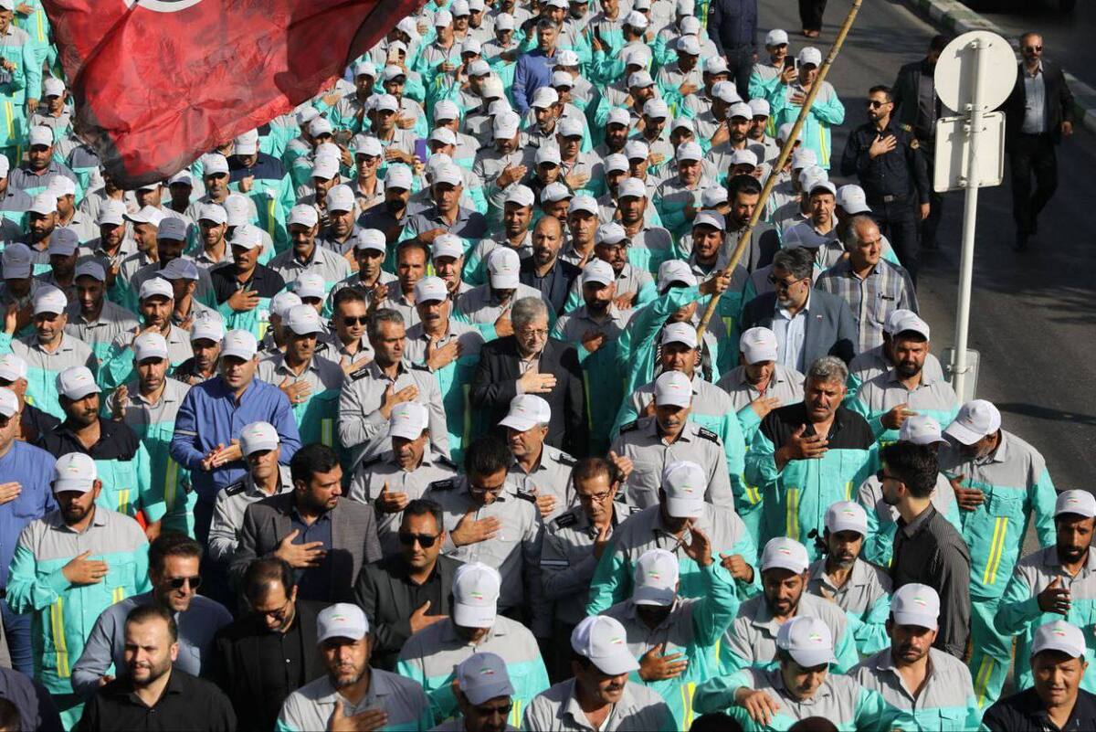 خدمت رسانی مدیریت شهری مشهد به زائران حسینی با شعار «مشهد برای حسین (ع)»