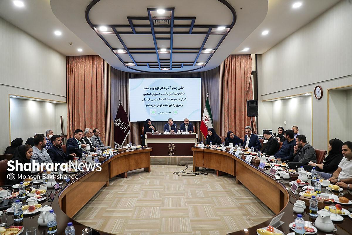 ابقای زمین تنیس سجاد برای تنیس مشهد