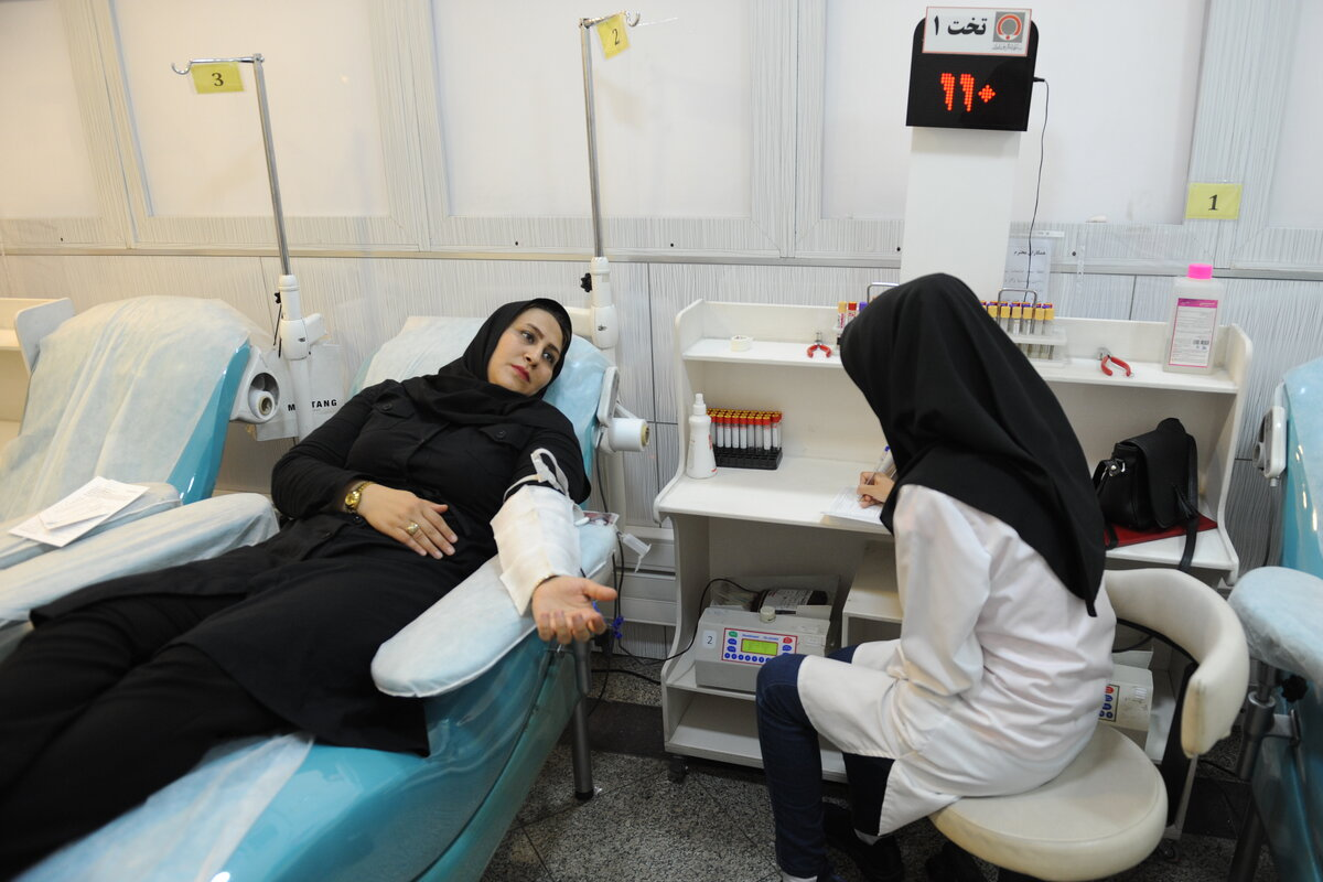 شاخص اهدای خون بانوان ایرانی، بسیار پایین‌تر از میانگین جهانی است