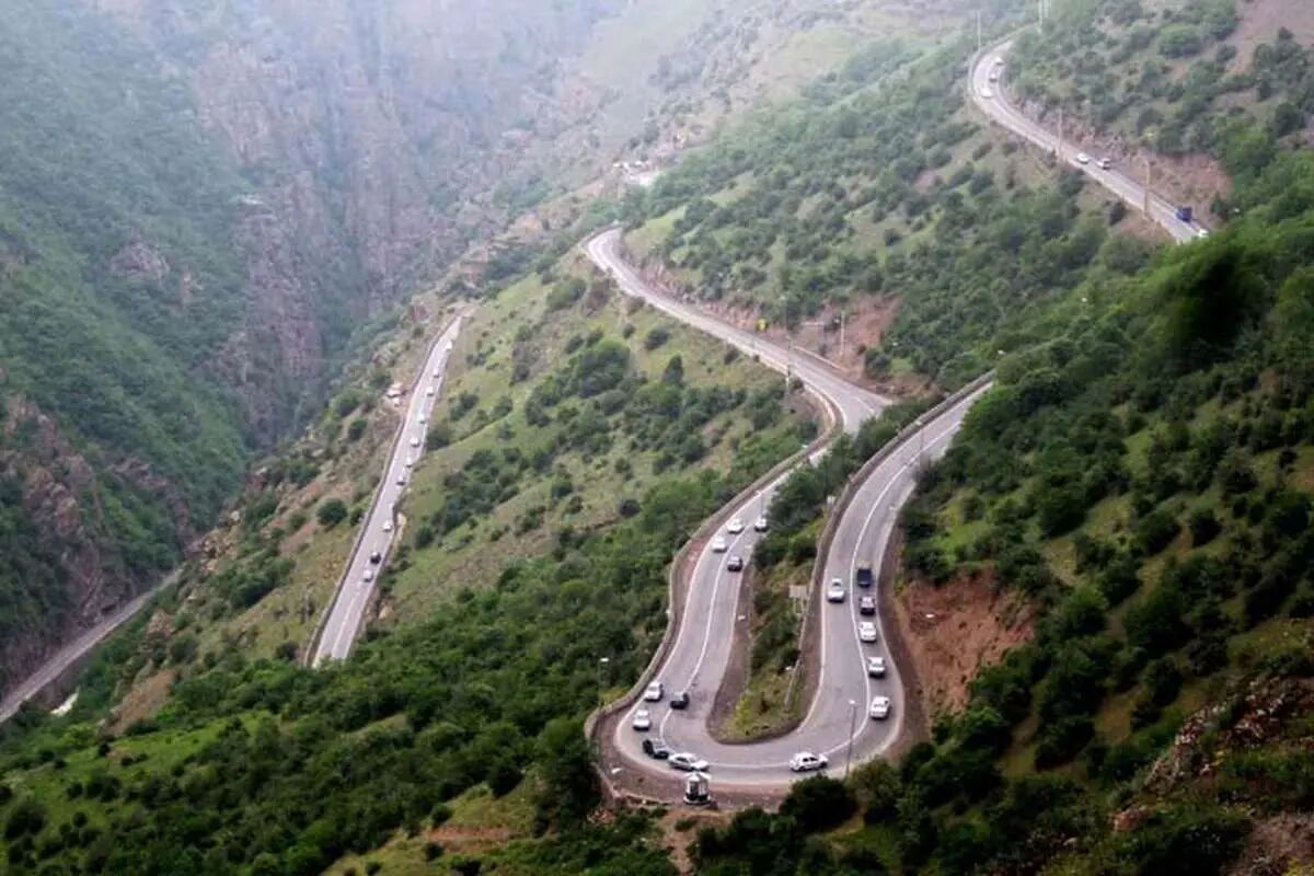 جاده چالوس مسدود شد (۸ مرداد ۱۴۰۴)