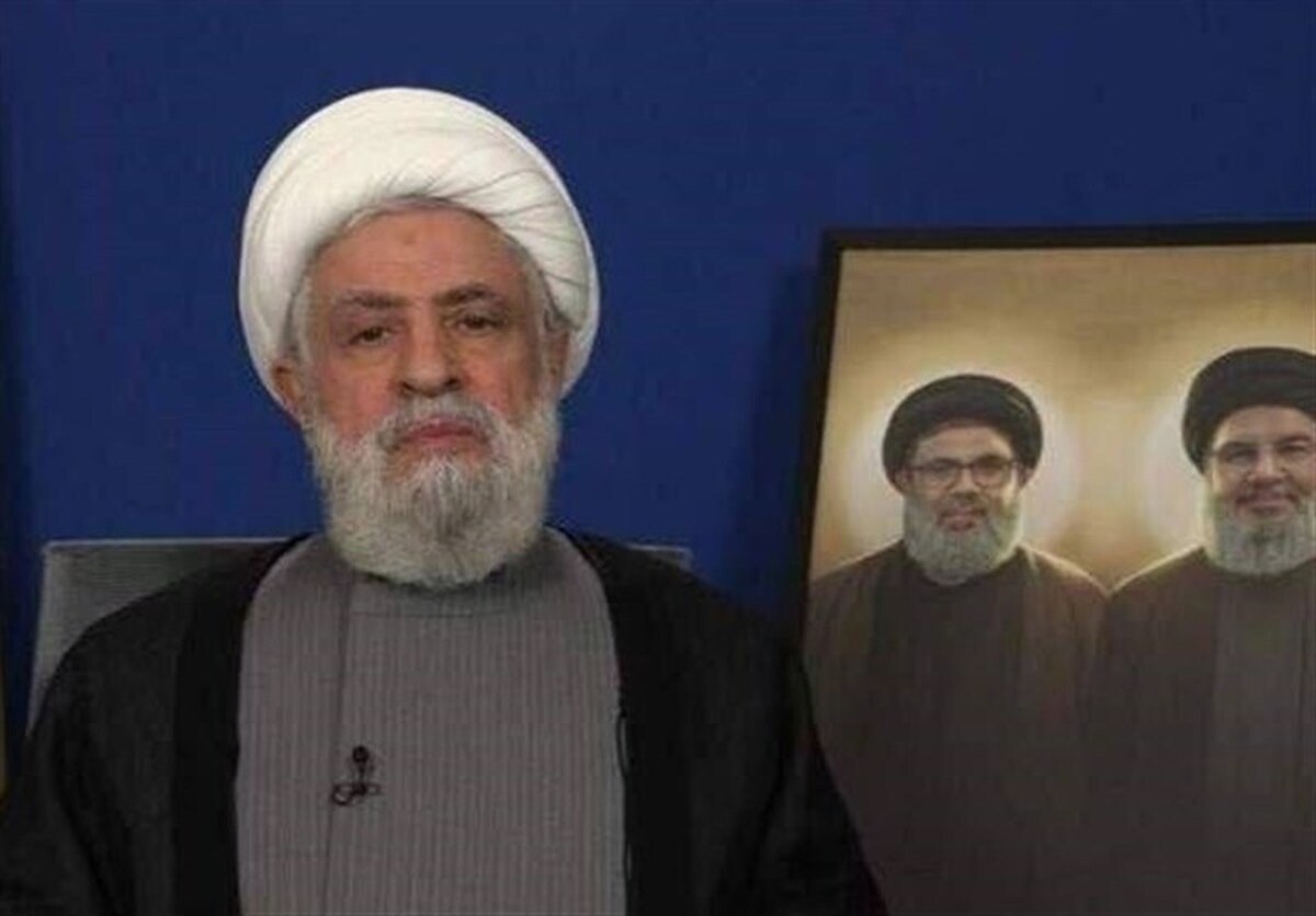 شیخ نعیم قاسم: رژیم صهیونیستی جنایات جنگی بزرگی در نوار غزه مرتکب می‌شود