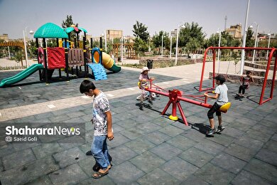 گزارش تصویری | آیین بهره‌برداری از بوستان قدس و آسفالت ۳۳ معبر عمومی در منطقه ۳ مشهد