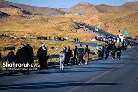 ورود بزرگترین کاروان زائران پیاده شرق کشور امروز (یکم شهریور ۱۴۰۴)