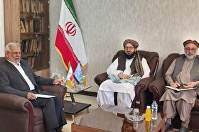 معاون وزیر دادگستری با سرپرست سفارت افغانستان در تهران دیدار کرد