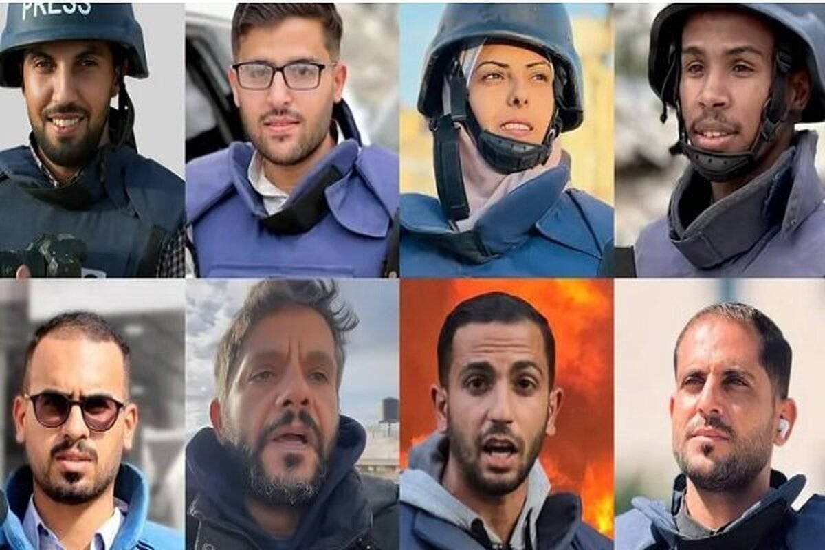 اعتراض متفاوت ۲۵۰ رسانه در ۷۰ کشور جهان به شهادت خبرنگاران در غزه