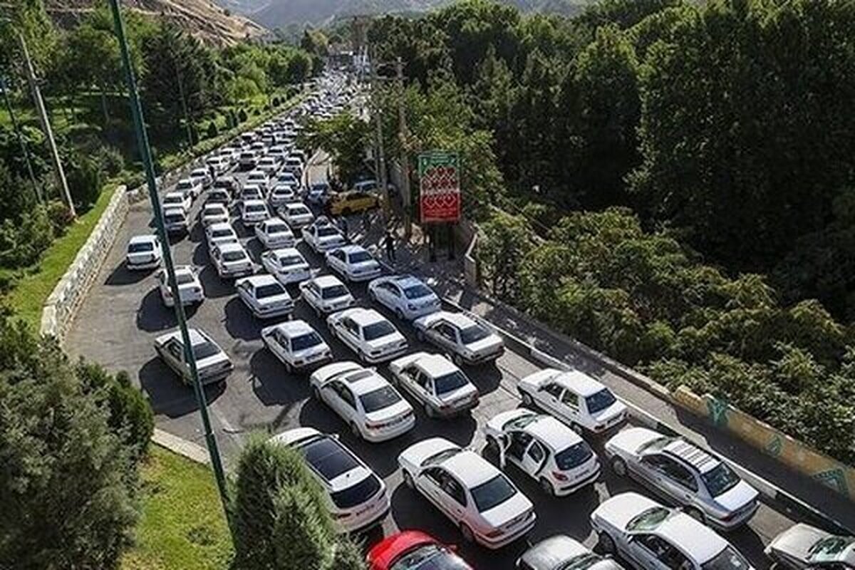 ترافیک سنگین در جاده‌های شمالی کشور (۱۴ شهریور ۱۴۰۴)