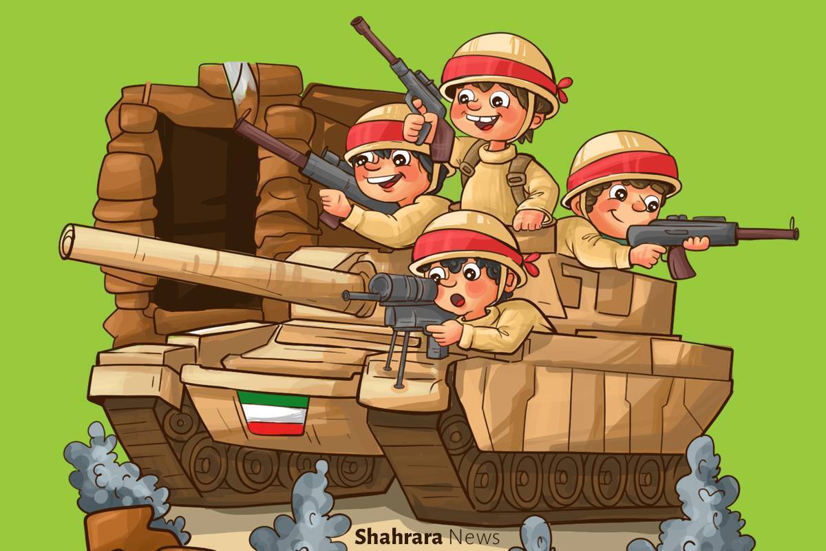 داستان کودک | سفر با تانک در تونل زمان