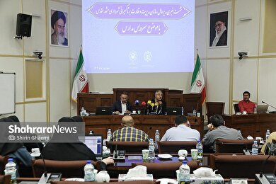 گزارش تصویری | نشست خبری سازمان مدیریت و نظارت بر تاکسیرانی شهرداری مشهد مقدس درخصوص ساماندهی سرویس‌های مدارس