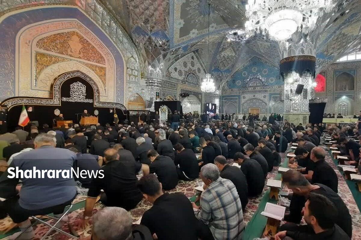 ویژه‌برنامه شهادت‌نامه‌خوانی در سالروز شهادت امام‌رضا(ع) برگزار شد