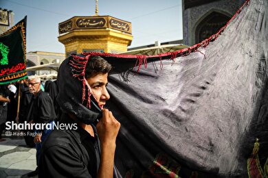 گزارش تصویری | شهادت امام رضا (ع) در حرم مطهر رضوی - ۲