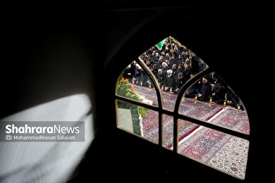 گزارش تصویری | آیین شام غریبان شهادت امام رضا(ع) در حرم رضوی