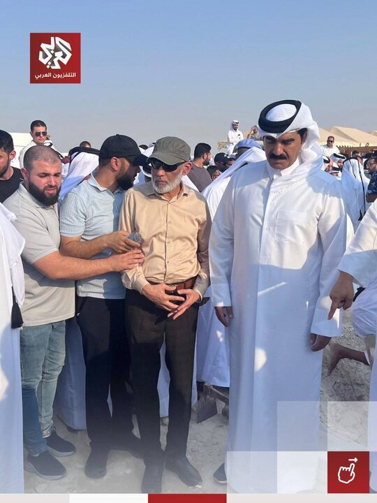 حضور رهبران ارشد حماس در مراسم تشییع شهدا در قطر + عکس (۲۰ شهریور ۱۴۰۴)