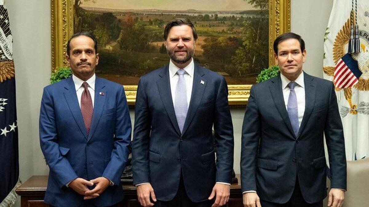 نخست وزیر قطر در دیدار مقامات آمریکایی: دفاع از امنیت و حاکمیت ما برابر اسرائیل ضروری است