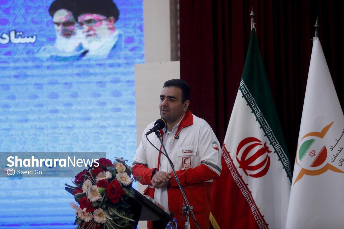 مدیرعامل جمعیت هلال‌احمر خراسان رضوی: در دهه پایانی صفر امسال، ۱۳۷ هزار و ۲۴۷ زائر با ویلچر به حرم رضوی منتقل شدند