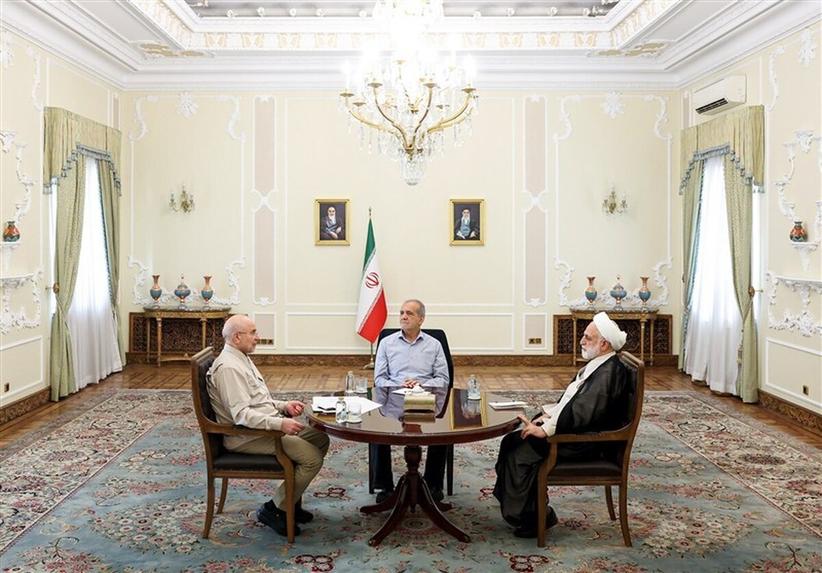 جلسه سران قوا در نهاد ریاست جمهوری برگزار شد (۲۲ شهریور ۱۴۰۴)