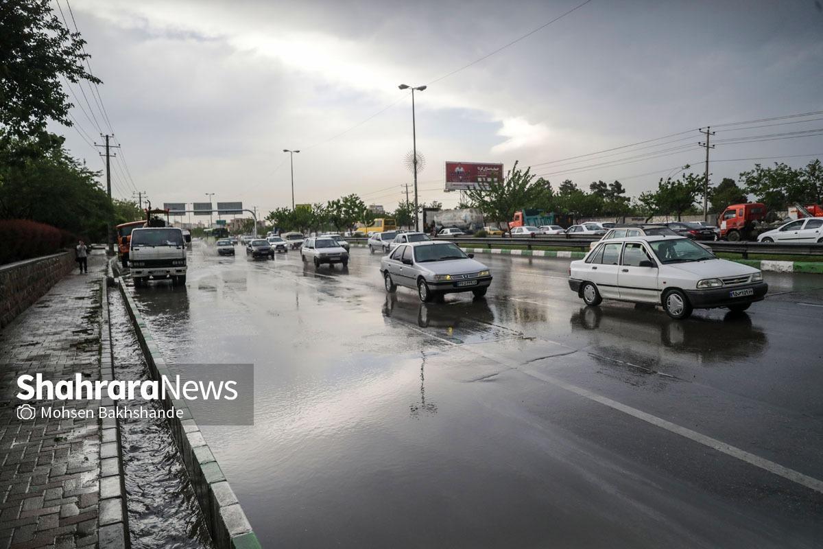 پیش‌بینی هواشناسی مشهد و خراسان رضوی امروز (دوشنبه، ۲۴ شهریور ۱۴۰۴) | بارش‌های رگباری پراکنده در برخی نقاط استان