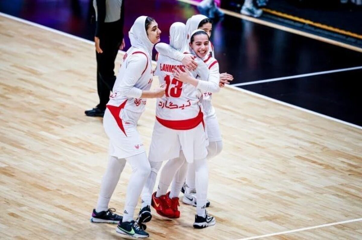پیروزی تیم زیر ۱۶ سال دختران ایران مقابل ازبکستان در رقابت‌های کاپ آسیا ۲۰۲۵