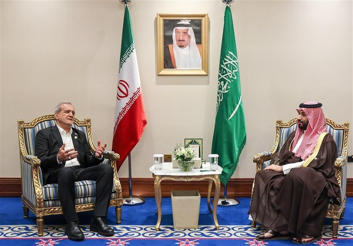 پزشکیان و بن سلمان در دوحه دیدار کردند