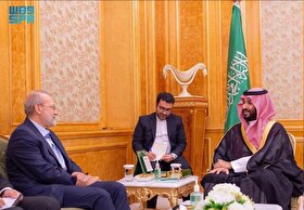 لاریجانی با بن سلمان دیدار کرد (۲۵ شهریور ۱۴۰۴)