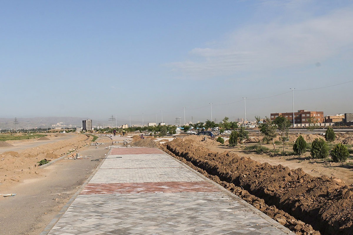 بوستان جدید در مشهد با امکانات ویژه | پارک بانوان بوستان کرامت در دست احداث