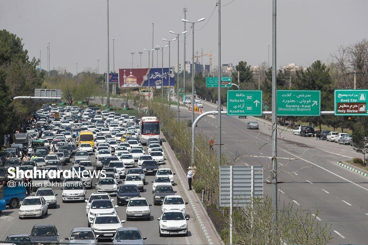افزایش ۱۲ درصدی سفر جاده‌ای به خراسان رضوی در مردادماه امسال