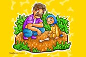 شعر کودک | دایناسوری در باغچه
