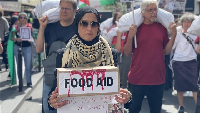 حامیان فلسطین در اروپا خواستار پایان نسل‌کشی در غزه شد