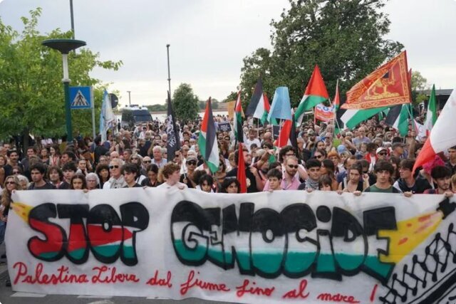 حامیان فلسطین در اروپا خواستار پایان نسل‌کشی در غزه شد