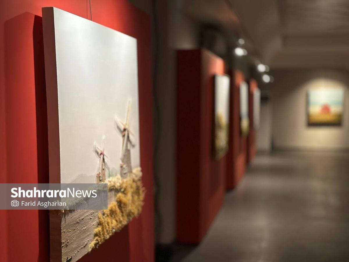 گفت‌وگویی میان انسان و طبیعت در قاب نقاشی | نمایشگاه «کیاناد» در نگارخانه رضوان مشهد