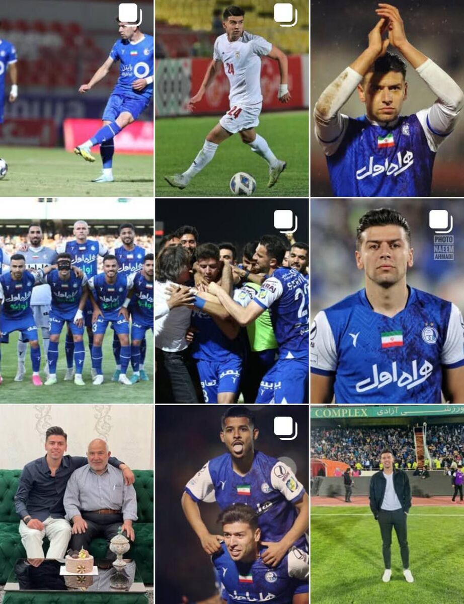 فیل مهری هوای استقلال کرد! + عکس
