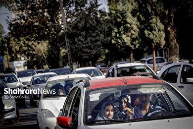 گزارش تصویری | وضعیت ترافیک سطح شهر مشهد در روز اول مهر ۱۴۰۴
