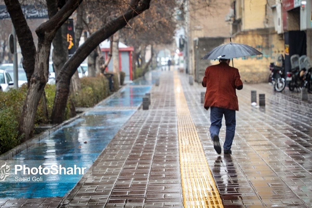 صدور هشدار سطح زرد هواشناسی خراسان رضوی در پی پیش‌بینی وقوع بارش‌های رگباری (یکم مهر ۱۴۰۴)