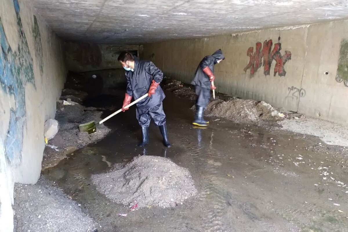 لایروبی ۴۰۰ هزار مترطول کانال در مشهد طی ۶ ماه نخست سال ۱۴۰۴