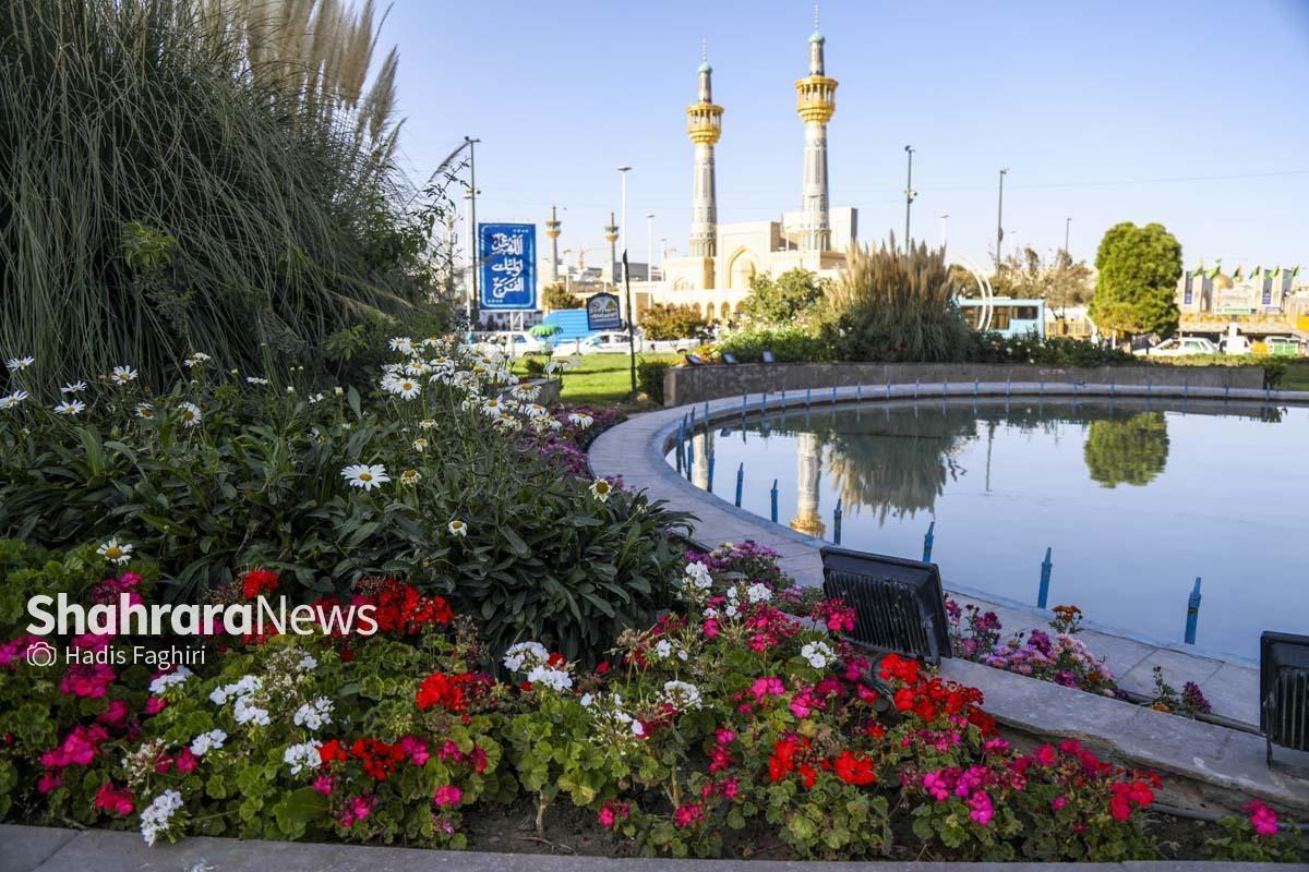 کاشت بیش از ۲ میلیون بوته گل و گیاه پاییزی | پاییزِ بهاری مشهد