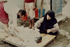غسال ۸۰۰ شهید دفاع مقدس به فرزند شهیدش پیوست
