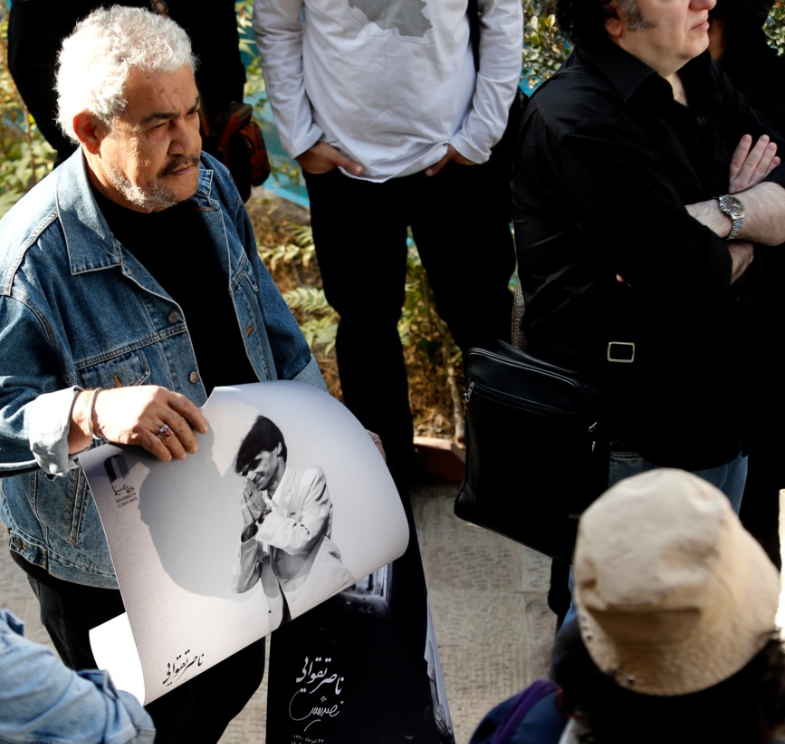 مراسم تشییع و خاک‌سپاری ناصر تقوایی، نویسنده و فیلم‌ساز + فیلم و تصاویر