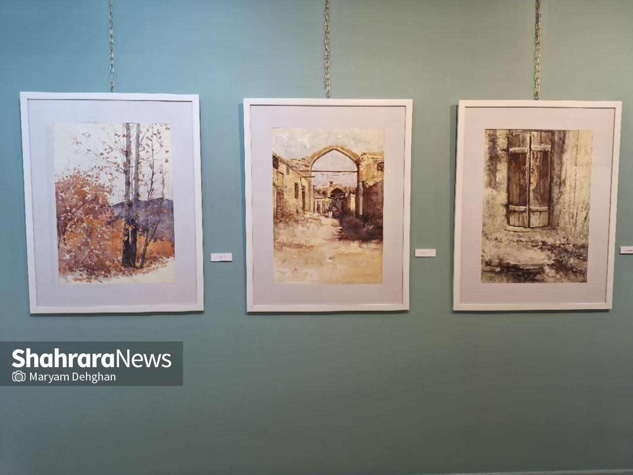 نمایش طبیعت زیبای پاییز و سبک زندگی روستاهای مشهد با آثاری از استاد حسین صباغیان طوسی |