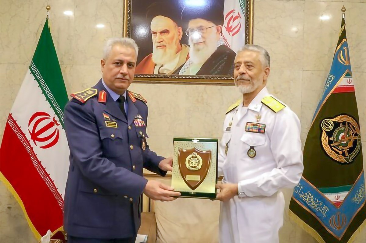 رئیس دانشگاه دفاع ملی عراق در ستاد فرماندهی کل ارتش ایران حاضر شد (۲۹ مهر ۱۴۰۴)