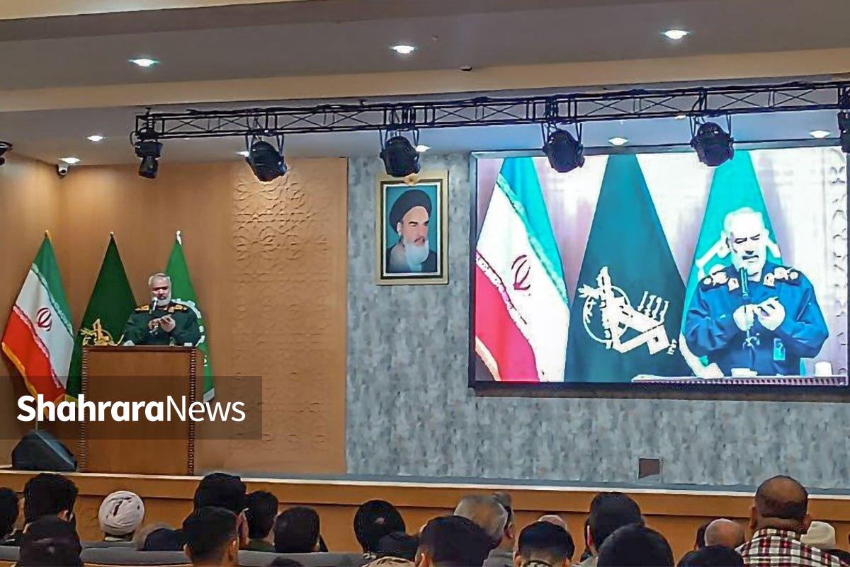 جانشین فرمانده کل سپاه در مشهد: پیروز قطعی جنگ ۱۲روزه، ملت ایران بود