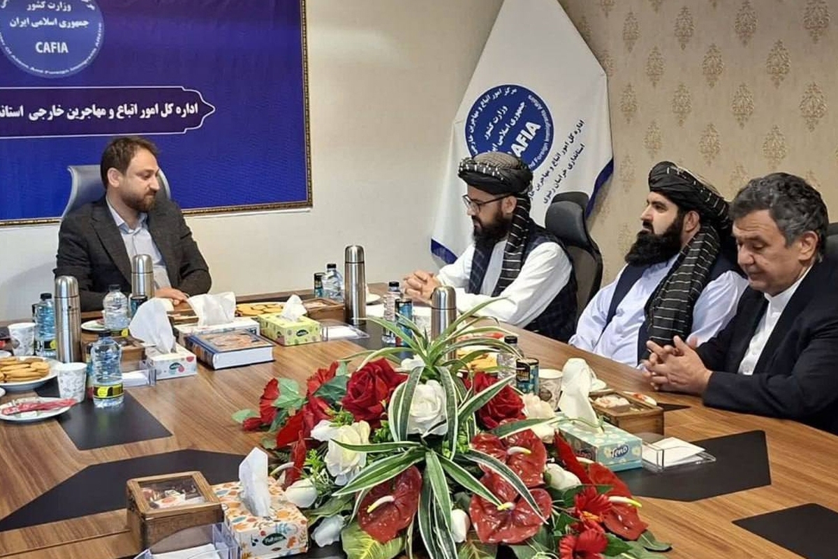 ساماندهی مهاجران محور دیدار سرکنسول افغانستان در مشهد با مدیرکل اتباع