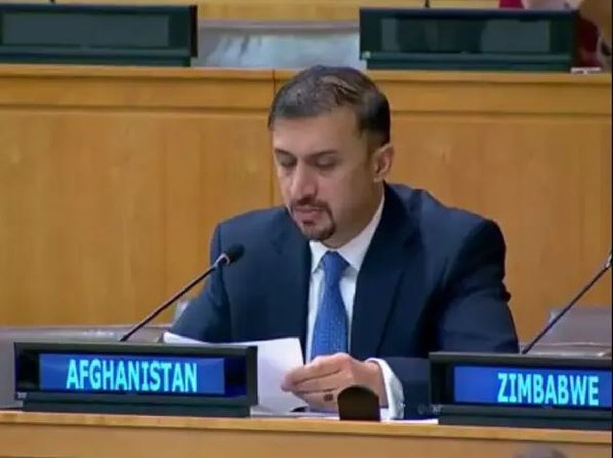 ابراز نگرانی سرپرست نمایندگی افغانستان در سازمان ملل نسبت به نقض گسترده حقوق بشر در این کشور