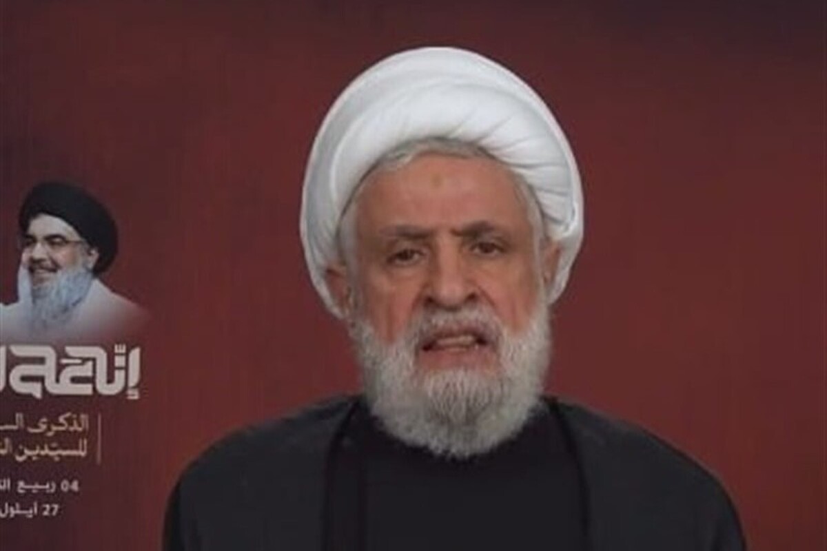 شیخ نعیم قاسم: راه شهید حسن نصرالله ادامه خواهد داشت | از سلاح مقاومت دست نخواهیم کشید