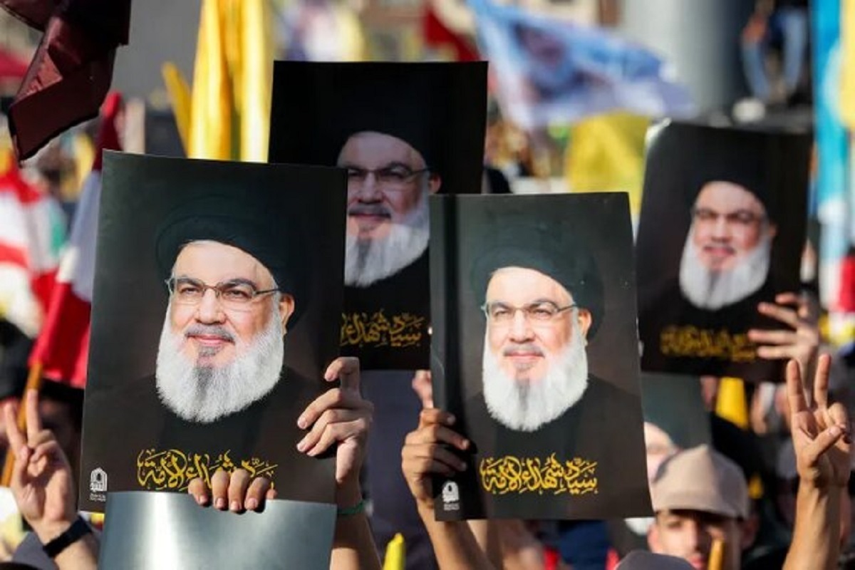 میدان شهدا مشهد، میزبان مراسم نخستین سالگرد شهادت سیدحسن نصرالله (۸ مهر ۱۴۰۴)