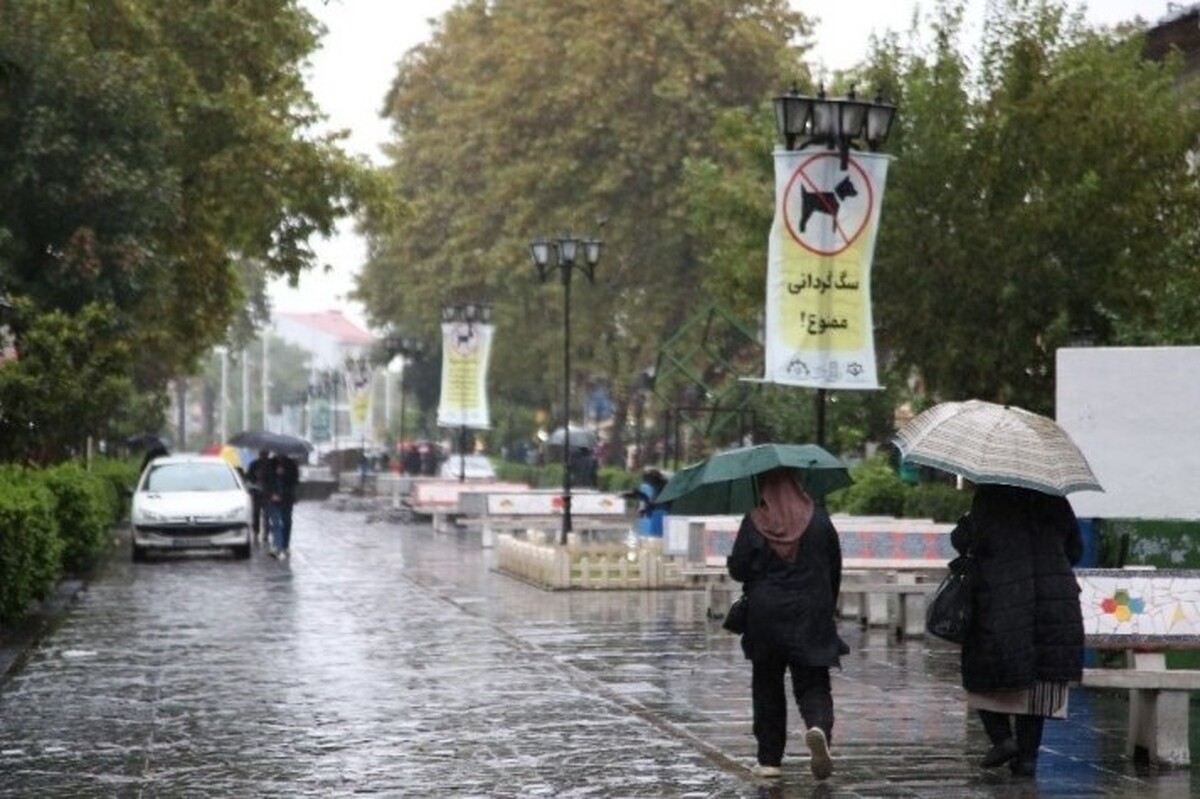 صدور هشدار سطح نارنجی هواشناسی در پی پیش‌بینی بارش باران در نواحی شمالی کشور (۷ مهر ۱۴۰۴)